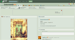 Desktop Screenshot of dusteramaranth.deviantart.com