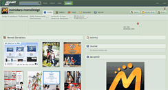 Desktop Screenshot of momotaro-momodesign.deviantart.com
