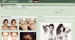 Desktop Screenshot of lovemysoccerplayer.deviantart.com