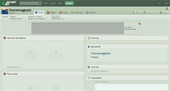 Desktop Screenshot of francesnuggieplz.deviantart.com