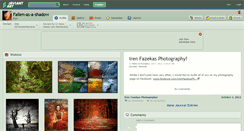 Desktop Screenshot of fallen-as-a-shadow.deviantart.com