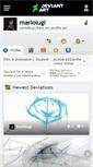 Mobile Screenshot of mariolugi.deviantart.com