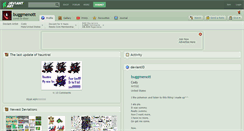 Desktop Screenshot of buggmenott.deviantart.com