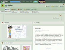Tablet Screenshot of love-button.deviantart.com