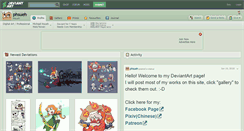 Desktop Screenshot of phsueh.deviantart.com
