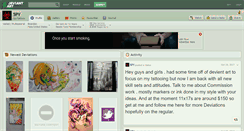 Desktop Screenshot of 5py.deviantart.com