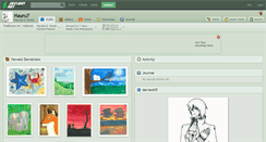 Desktop Screenshot of hauru7.deviantart.com