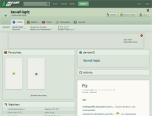 Tablet Screenshot of kawaii-laplz.deviantart.com