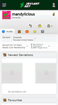 Mobile Screenshot of mandylicious.deviantart.com