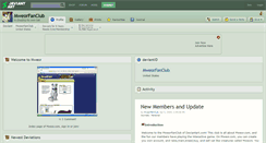 Desktop Screenshot of mweorfanclub.deviantart.com