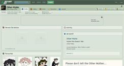 Desktop Screenshot of other-wybie.deviantart.com