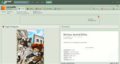 Desktop Screenshot of normalfds.deviantart.com