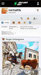 Mobile Screenshot of normalfds.deviantart.com