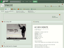 Tablet Screenshot of halogurunat.deviantart.com