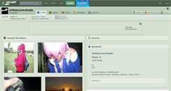 Desktop Screenshot of animelover4reals.deviantart.com