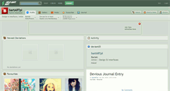 Desktop Screenshot of bartartpl.deviantart.com