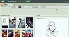 Desktop Screenshot of kimiko.deviantart.com