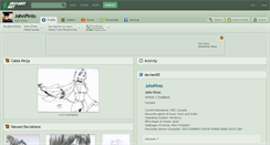 Desktop Screenshot of johnpinto.deviantart.com