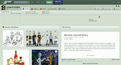 Desktop Screenshot of lyzard132004.deviantart.com