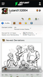 Mobile Screenshot of lyzard132004.deviantart.com