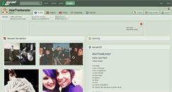 Desktop Screenshot of moethemonster.deviantart.com