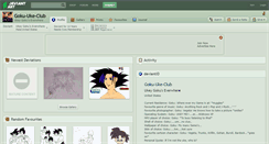 Desktop Screenshot of goku-uke-club.deviantart.com