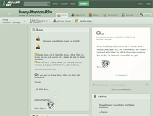 Tablet Screenshot of danny-phantom-rp.deviantart.com