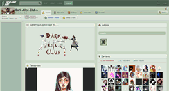 Desktop Screenshot of dark-alice-club.deviantart.com