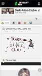 Mobile Screenshot of dark-alice-club.deviantart.com