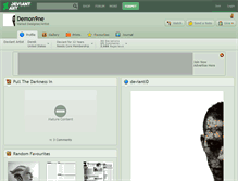 Tablet Screenshot of demon9ne.deviantart.com