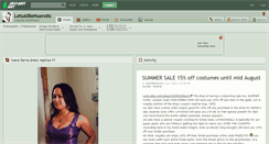 Desktop Screenshot of letsallbenuerotic.deviantart.com