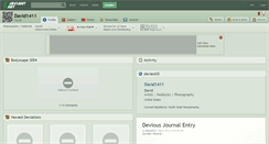 Desktop Screenshot of david1411.deviantart.com