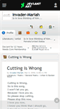 Mobile Screenshot of invader-mariah.deviantart.com