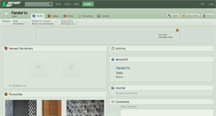 Desktop Screenshot of fandor1n.deviantart.com