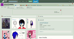 Desktop Screenshot of animetrixmaster.deviantart.com