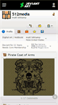Mobile Screenshot of 512media.deviantart.com