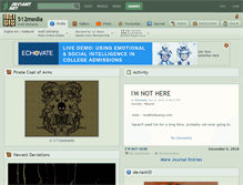 Tablet Screenshot of 512media.deviantart.com