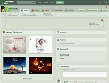 Tablet Screenshot of basimyat.deviantart.com