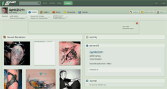 Desktop Screenshot of gphill25291.deviantart.com