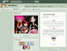 Tablet Screenshot of gravitators.deviantart.com
