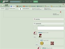 Tablet Screenshot of jl89.deviantart.com