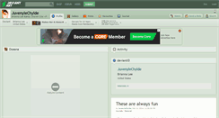 Desktop Screenshot of juvenylechylde.deviantart.com