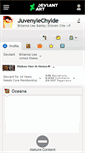 Mobile Screenshot of juvenylechylde.deviantart.com