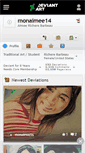 Mobile Screenshot of monaimee14.deviantart.com