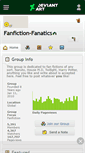 Mobile Screenshot of fanfiction-fanatics.deviantart.com