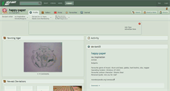 Desktop Screenshot of happy-paper.deviantart.com