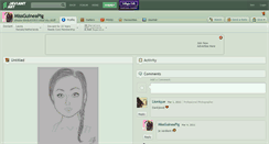 Desktop Screenshot of missguineapig.deviantart.com