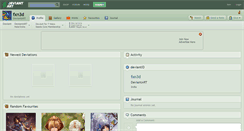 Desktop Screenshot of fxn3d.deviantart.com