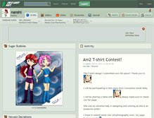 Tablet Screenshot of nanshi.deviantart.com