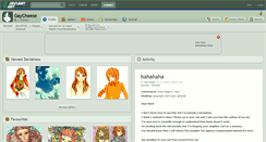 Desktop Screenshot of gaycheese.deviantart.com